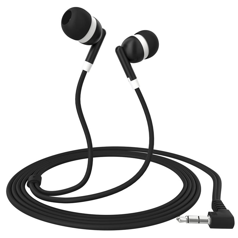 Maeline Bulk Earbuds with 3.5 mm Headphone Plug - 200 Pack Wholesale Bundle - Multi Color - Image 3
